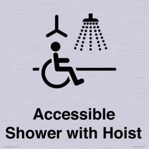 Accessible Shower with Hoist